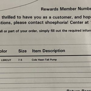 Cole Haan - Tali Pump, size 7.5, never worn. Pd over $100 ($99.99) plus tax/ship